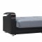 Oscar Sofa Bed in Gray Fabric by Casamode w/Options