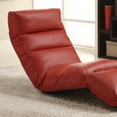 4726 Gamer Lounger Chair by Homelegance in Red, Black or Cream