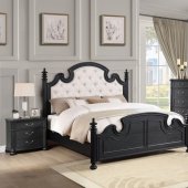 Celina Bedroom 224761 in Black by Coaster w/Options