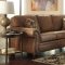 Larkinhurst Queen Sofa Sleeper in Earth Faux Leather by Ashley