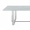 Annika Dining Table 109401 White & Chrome by Coaster w/Options