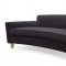 Oslo Sofa TOV-L6109 in Black Herringbone Fabric by TOV Furniture