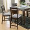 Joinville CM3985PT Counter Height 5Pc Dinette Set in Dark Walnut