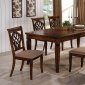 Hayden Dining Set 5Pc 103391 by Coaster in Oak w/Options