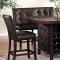 Bravo Dining Table 07250 in Espresso by Acme w/Options