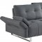 Testro Sectional Sofa 1761 in Grey Fabric by VIG