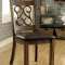 Paulina Dining Table CM3465T in Rustic Walnut w/Options