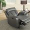 Avery Motion Sofa 645 in Grey Bonded Leather w/Optional Items