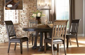 105730 Carlsbad Dining Table by Coaster w/Optional Items [CRDS-105730 Carlsbad]