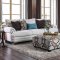 Amani Sofa SM8120 in Beige Linen-Like Fabric w/Options