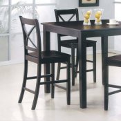 Espresso Finish Counter Height Dinette Set