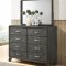 Noma 5Pc Bedroom Set 215901 in Caviar by Coaster w/Options