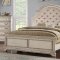 Anastasia Bedroom 5Pc Set B1731 in Antique Bisque