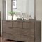 Ariella 5PC Bedroom Set CM7862 in Gray w/Options