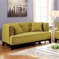 Sofia CM6761GR Sofa in Lemongrass Fabric w/Options