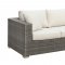 Somani CM-OS2128-2 Outdoor Sectional Sofa & Coffee Table Set