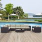 Convene Outdoor Patio Sectional Set 7Pc EEI-2162 by Modway