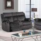 U7303 Reclining Sofa in Domino Granite by Global w/Options