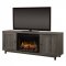 Jesse Electric Fireplace Media Console by Dimplex w/Logs