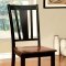 Dover CM3326BC-T Dining 7Pc Set in Black & Cherry w/Options