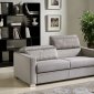 Norfolk Sofa Bed in Grey Fabric by VIG