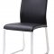 Lenny Dining Chairs Set of 2 Brown, Black or White - Whiteline