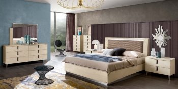 Ambra Rombi Bedroom in Birch by ESF w/Options [EFBS-Ambra Rombi]