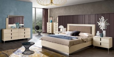 Ambra Rombi Bedroom in Birch by ESF w/Options