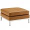 Loft Sofa in Tan Faux Leather by Modway w/Options