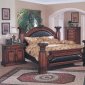 38-9431Traditional Style Bedroom with Posts