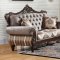 Elizabeth Sofa in Brown Fabric w/Options