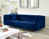 Bea Sofa TOV-S85 in Navy Velvet Fabric by TOV Furniture