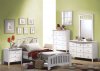 09139 San Marino Kids Bedroom in White w/Options