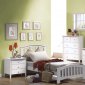 09139 San Marino Kids Bedroom in White w/Options