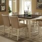 Faymoor Dining Table 71760 5Pc Set in Antique White by Acme