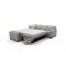 Goma Sectional Sofa LV02195 in Light Gray Leather by Mi Piace