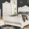 Riviera Bedroom in Antique Style White w/Optional Case Goods