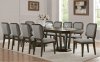 Selma Dining Table 64090 in Tobacco & Gray by Acme w/Options