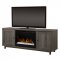 Jesse Electric Fireplace Media Console by Dimplex w/Crystals