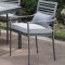 Colome Outdoor Patio Dining Table CM-OT1845 in Gray w/Options