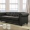 Winifred Sofa CM6342GY in Dark Gray Chenille Fabric w/Options