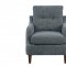 Cagle Sofa & Loveseat Set 1219GY in Gray Fabric by Homelegance