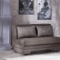 Twist Astoral Light Brown Loveseat Sleeper by Istikbal