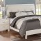 Tyler Bedroom 5Pc Set in White by Acme w/Optional Casegoods