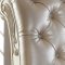 Marquee Chaise 652 in Pearl Bonded Leather by Meridian