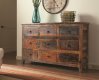 950365 Accent Cabinet by Coaster in Reclaimed Wood