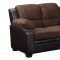 U880018 Sofa & Loveseat Chocolate Microfiber by Global w/Options