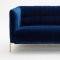 Deco Sofa in Blue Fabric by J&M w/Options