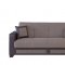 Elit Form Sofa Bed in Brown Fabric by Casamode w/Options