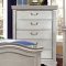 Claudia 4Pc Youth Bedroom Set CM7199 in Silver Gray w/Options